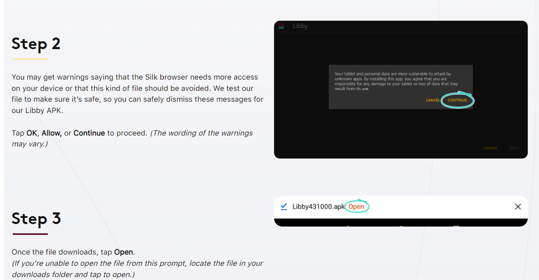 City of Wagoner > Departments > Public Library > Ebook Instructions